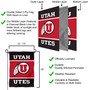 Utah Utes Garden Flag