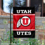 Utah Utes Garden Flag