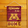 Minnesota Gophers Welcome To Our Home Garden Flag