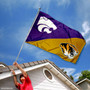 Kansas State vs. Missouri House Divided 3x5 Flag