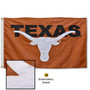 Texas Longhorns Nylon Embroidered Flag