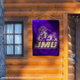 James Madison Dukes New Logo Double Sided House Flag