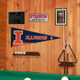 Illinois Fighting Illini Logo Pennant