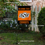 Oklahoma State Cowboys Garden Flag and Pole Stand