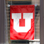 Utah Utes Big U Garden Flag