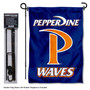 Pepperdine Waves Garden Flag and Pole Stand