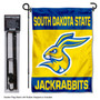 South Dakota State Jackrabbits Garden Flag and Pole Stand
