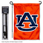 Auburn Orange Garden Flag and Pole Stand