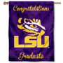 Louisiana State LSU Tigers Congratulations Graduate Flag