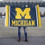 Michigan Wolverines Wordmark Flag