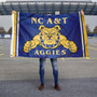 North Carolina A&T Aggies Logo Flag