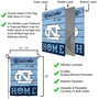 North Carolina Tar Heels Welcome To Our Home Garden Flag