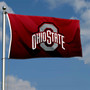 Ohio State Buckeyes Gradient Ombre Flag