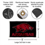 Arkansas Razorbacks Black Flag