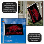 Arkansas Razorbacks Black Flag