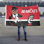 Cincinnati Bearcats Logo Flag