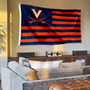 Virginia Cavaliers Striped Flag