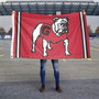 Georgia Bulldogs Throwback Vault Logo Flag