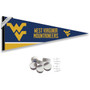 West Virginia Banner Pennant with Tack Wall Pads