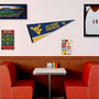 West Virginia Banner Pennant with Tack Wall Pads