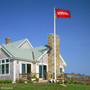 Nebraska Huskers Wordmark Flag