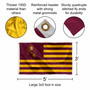 Arizona State University Striped Flag