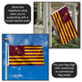 Arizona State University Striped Flag