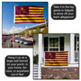 Arizona State University Striped Flag