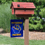 Pittsburgh Panthers Paw Logo Garden Flag