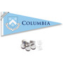 Columbia Lions Banner Pennant with Tack Wall Pads