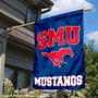 Southern Methodist University Mustangs Decorative Flag