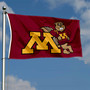 Minnesota Goldy Gopher Flag