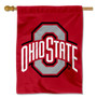 Ohio State Buckeyes Logo Double Sided House Flag