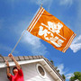 Tennessee Volunteers Retro Flag with Tack Wall Pads