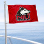 Northern Illinois Huskies Boat and Mini Flag