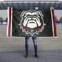 Georgia UGA Bulldogs Jersey Stripes Flag