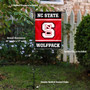 North Carolina State Wolfpack Garden Flag and Pole Stand Holder