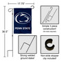 Penn State Nittany Lions Logo Garden Flag and Pole Stand