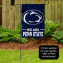 Penn State Nittany Lions Logo Garden Flag and Pole Stand