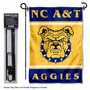 North Carolina A&T Aggies Garden Flag and Pole Stand Holder