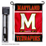 Maryland Terps Garden Flag and Pole Stand Holder