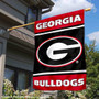 University of Georgia Bulldogs 2-Sided Home Flag