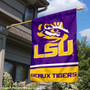 Louisiana State LSU Tigers Logo Banner Flag