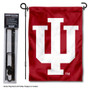 Indiana Hoosiers Trident IU Garden Flag and Pole Stand Mount