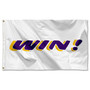 Louisiana State LSU Tigers WIN Bar Flag