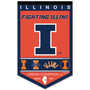 Illinois Fighting Illini Heritage Logo History Banner
