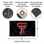 Texas Tech Red Raiders Banner with Tack Wall Pads