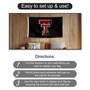 Texas Tech Red Raiders Banner with Tack Wall Pads