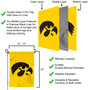 University of Iowa Garden Flag