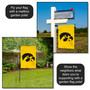 University of Iowa Garden Flag